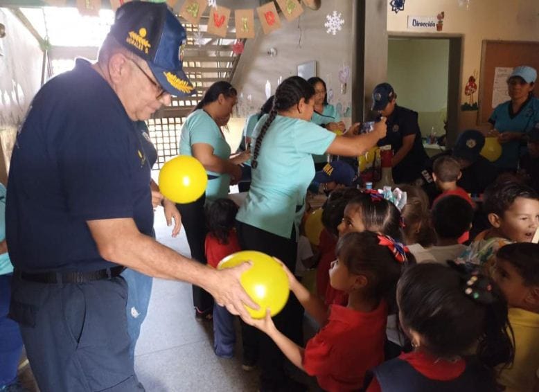 Redip Occidente PNB realiza jornada social integral en el CEI El Rodeo del municipio San Francisco