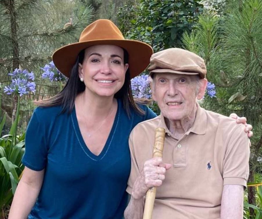 Falleció Henrique Machado Zuloaga, padre de María Corina Machado, a sus92 años