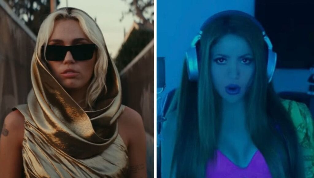 «Flowers» de Miley Cyrus le arrebató el primer puesto del ranking global a Shakira y Bizarrap