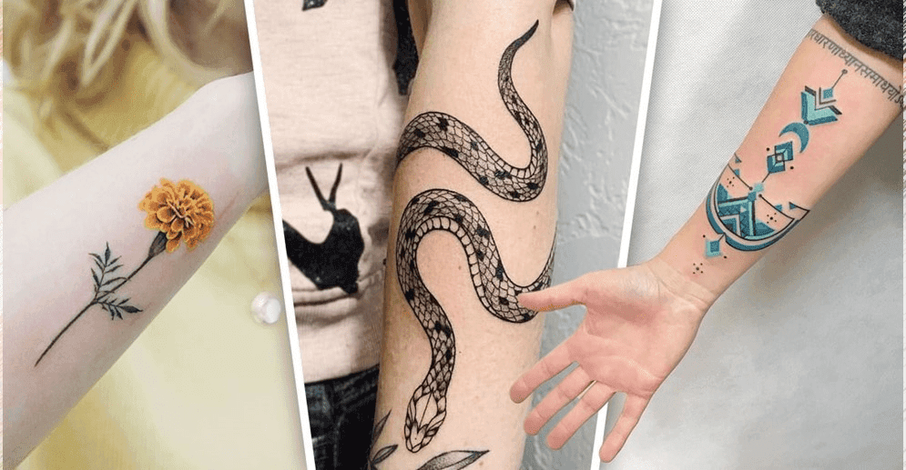 Tatuajes temporales moda que forma parte de las actuales tendencias