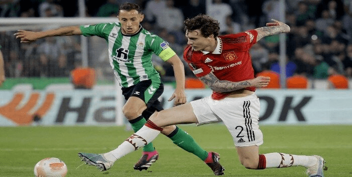 Manchester United elimina al Betis de la Europa League