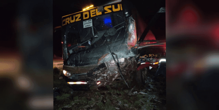 Fatal accidente de tránsito en Perú dejó cinco muertos