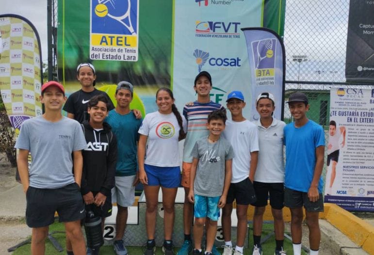 ¡Para dejar al Zulia en alto! Jóvenes atletas competirán en Regional de Tenis de Occidente