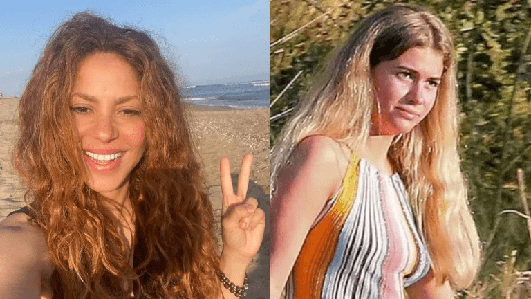 VIDEO: En pleno festival, mujer vestida de Shakira salió con un burro disfrazado de Clara Chía