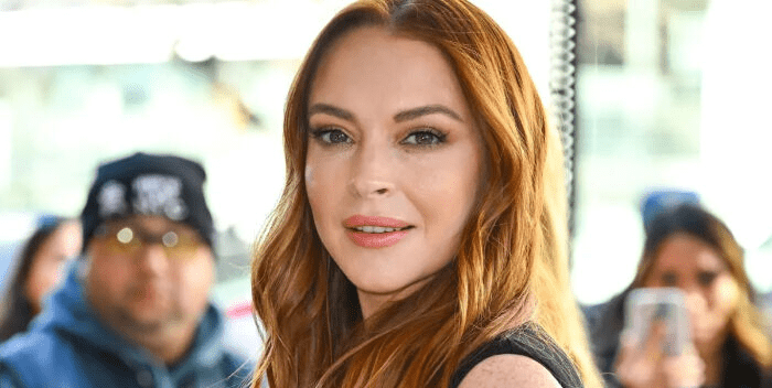 Lindsay Lohan comparte su primera foto de embarazada