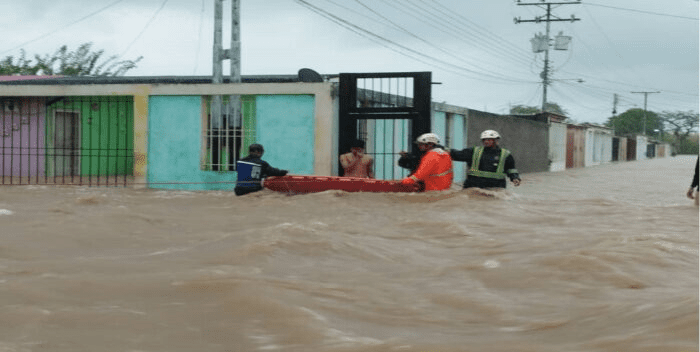 Las lluvias afectan unas 400 viviendas en Cojedes