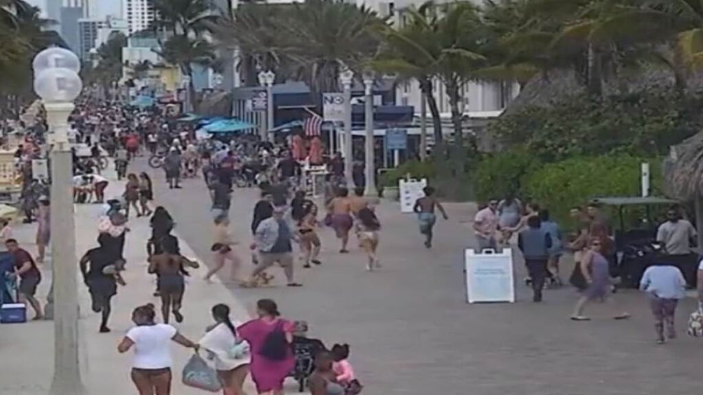 Así fue el tiroteo en Hollywood Beach que dejó a 6 adultos y 3 niños heridos (Videos)