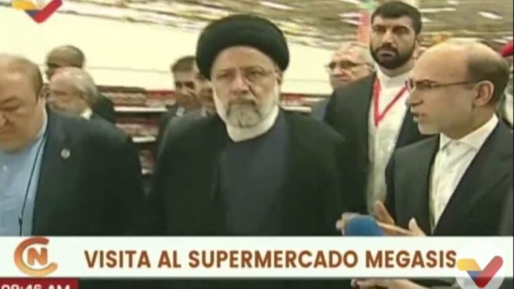 Presidente de Irán visita supermercado Megasis en Caracas: inaugurado bajo “la alianza comercial con Venezuela” (Video)