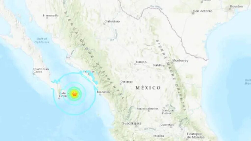 Un terremoto de magnitud 6,4 sacude el noroeste de México