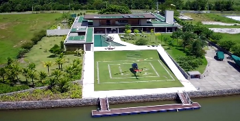 Suspenden obras en una casa de Neymar por violar la ley medioambiental
