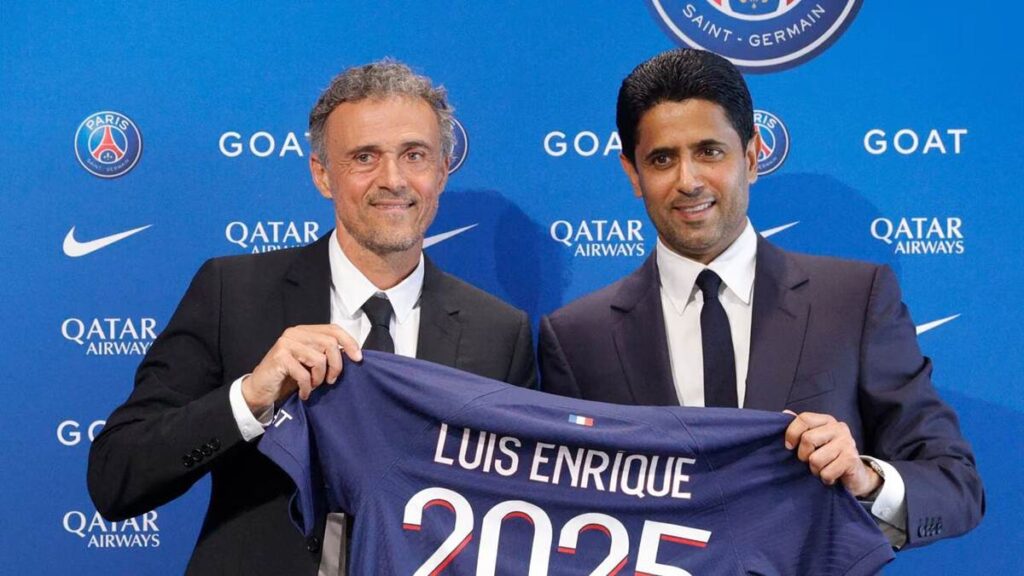 Ya es oficial: Luis Enrique es el nuevo entrenador del París Saint-Germain