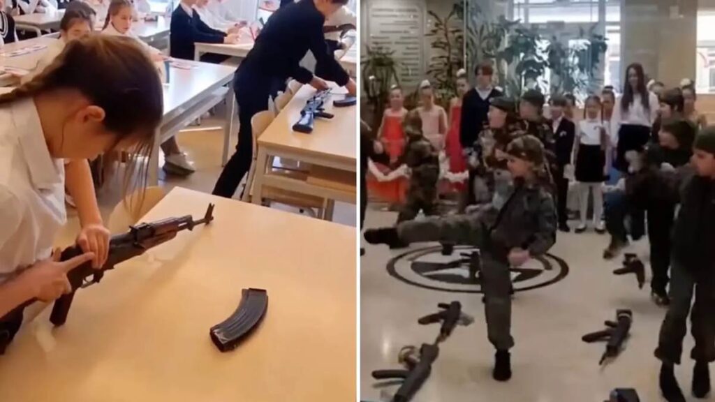 Niños rusos aprenderán a manejar drones de combate y armas de fuego desde septiembre