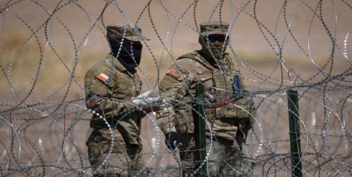 Guardia Nacional de Texas disparó contra hombre que intentó cruzar la frontera
