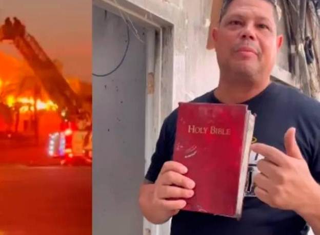 PODER DE DIOS: Hallan Biblias intactas tras incendio que consumió una iglesia en Florida