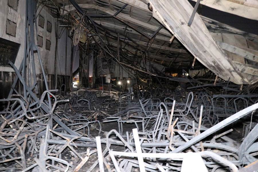 Asciende a 114 los muertos por el incendio durante una boda al norte de Irak