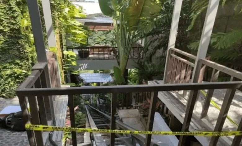 Se cayó un ascensor de un hotel de lujo en Indonesia y murieron cinco personas