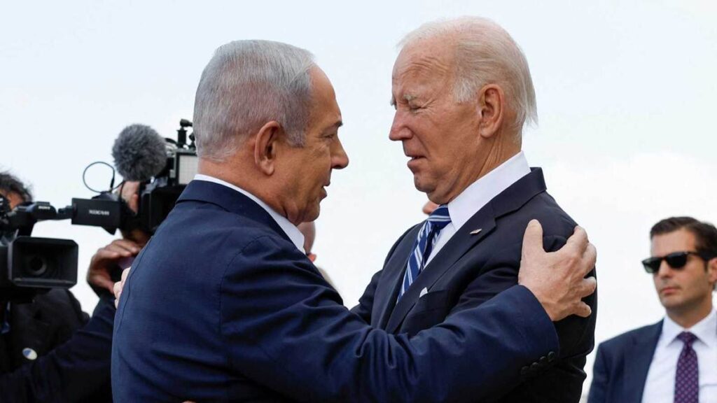 Bajo extremas condiciones de seguridad: Biden y Netanyahu analizan los límites de la inminente guerra en Gaza