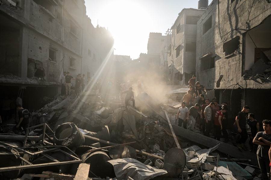 Guerra en Israel: Suben a 1.300 los muertos israelíes y a 1.354 los palestinos en Gaza