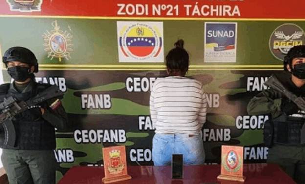 Táchira: Capturan a una mujer por transportar droga en sus partes íntimas