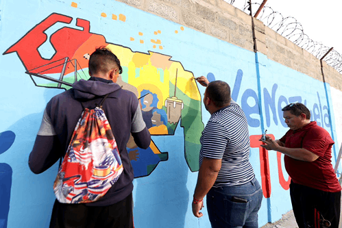 Jornada de murales: El Zulia se manifiesta en defensa del Esequibo