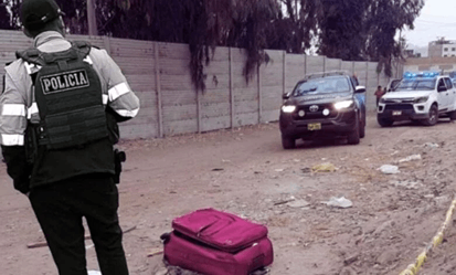 Hallan a venezolano sin vida dentro de una maleta en Perú