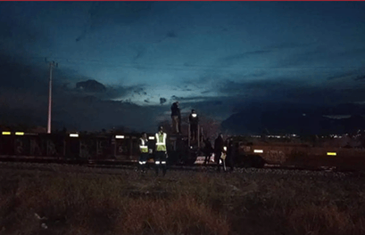 Devastador Año Nuevo: bebé venezolana murió al caer de un tren en México