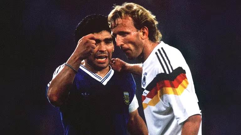 Murió la leyenda del fútbol alemán, Andreas Brehme, verdugo de Argentina en el Mundial Italia 1990