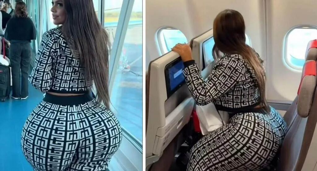 Mujer con grandes caderas es viral por pedirles a las aerolíneas tener sillas más amplias (VIDEO)