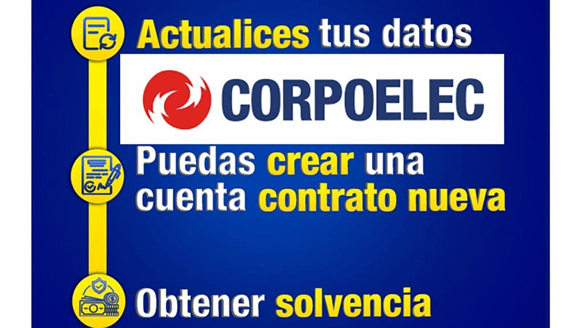 Pasos para conocer tu deuda en Corpoelec
