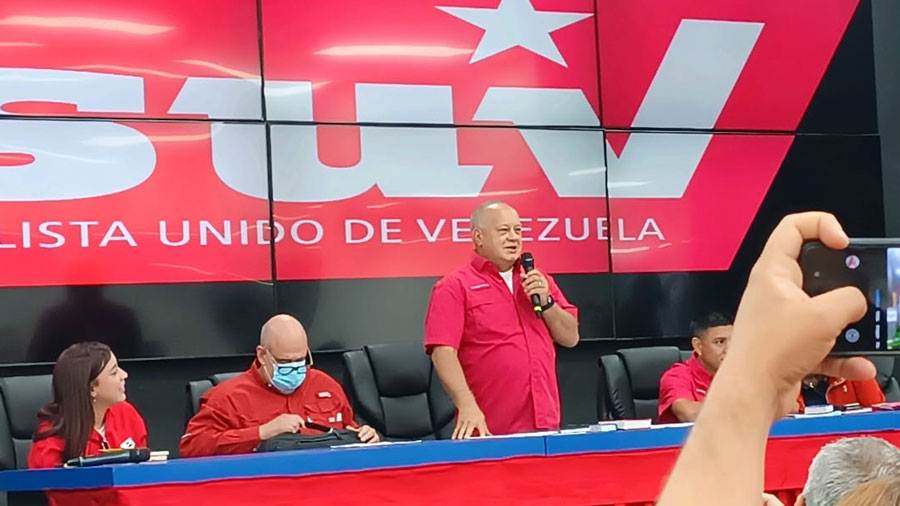 Diosdado Cabello pide al oficialismo en Zulia «desprendimiento para garantizar la victoria» en las presidenciales