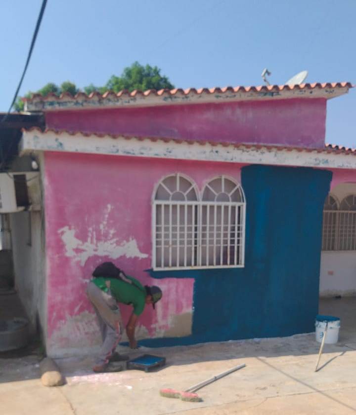 Alcaldía de Mara despliega el Plan Pueblo Bonito con pintura, asfaltado e iluminación a Las Parcelas (FOTOS)