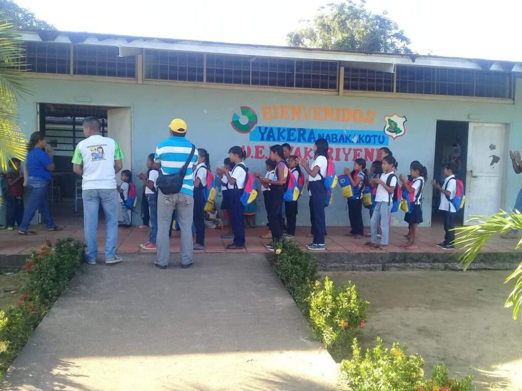 Comunidad indígena en Delta Amacuro se beneficia con rehabilitación de escuelas