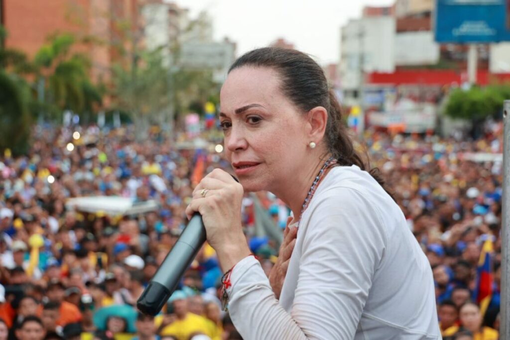 Elecciones presidenciales: Las mejores imágenes de la concentración de María Corina Machado en el estado Zulia (Fotos)