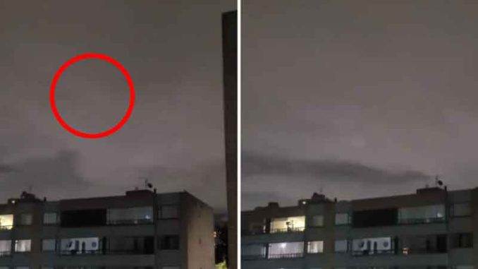 Mujer de Bogotá asegura que grabó varios ángeles volando por los cielos de la capital del país (VIDEO)