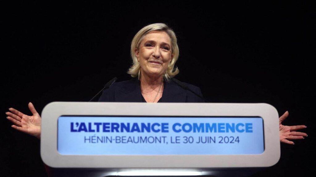 FRANCIA: La extrema derecha de Le Pen gana la primera vuelta de las elecciones legislativas