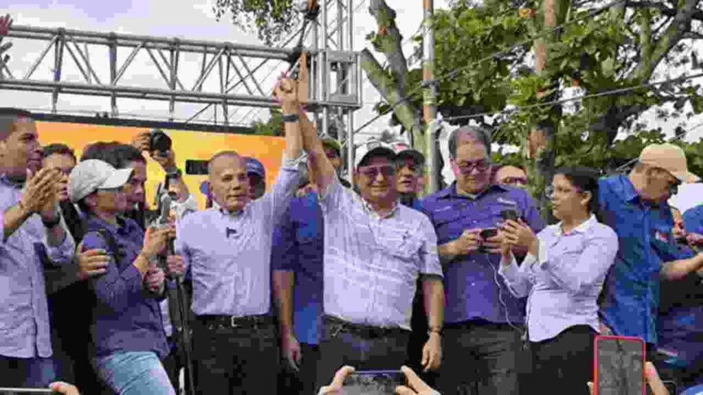 Manuel Rosales ratificó su apoyo al candidato presidencial Edmundo González