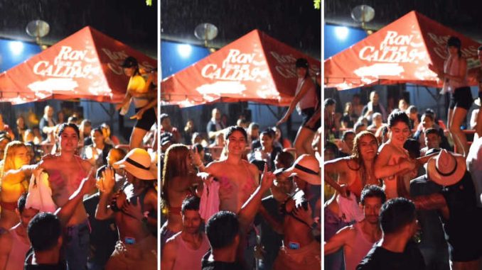 ¿YA CONOCE ESE PASO? Polémica en un concierto vallenato por dos mujeres que hicieron el paso del «Tetadeón» (VIDEO)