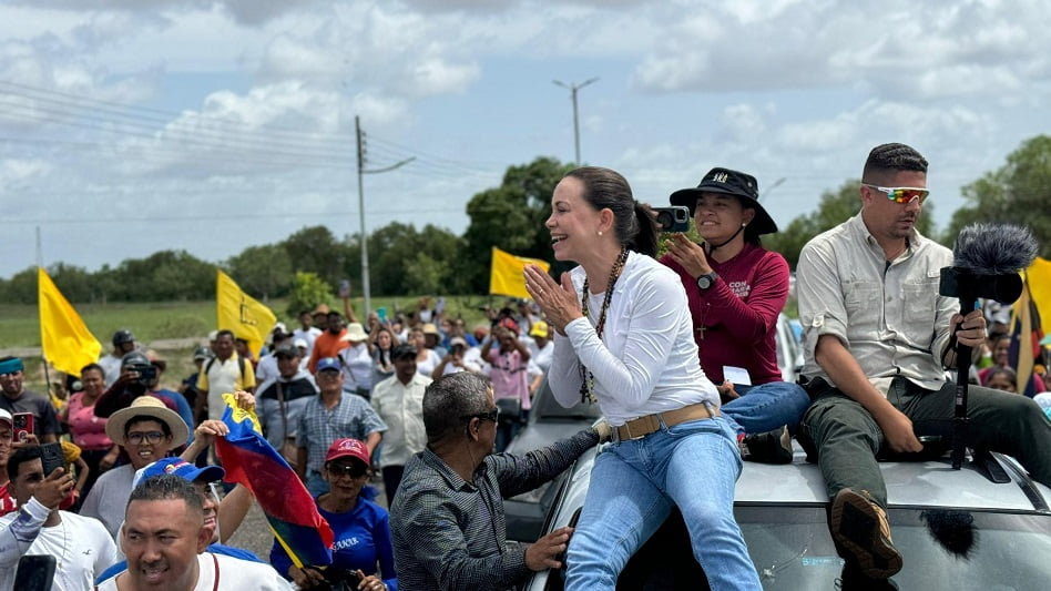 María Corina Machado llega a Delta Amacuro este #7Jun (IMÁGENES)
