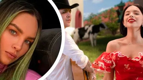 El mensaje de Belinda tras confirmación de romance entre Christian Nodal y Ángela Aguilar