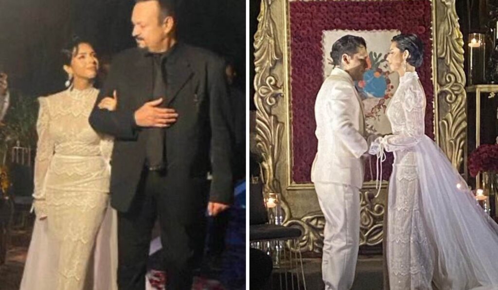 Se filtran imágenes de la boda privada de Ángela Aguilar y Christian Nodal (DETALLES)