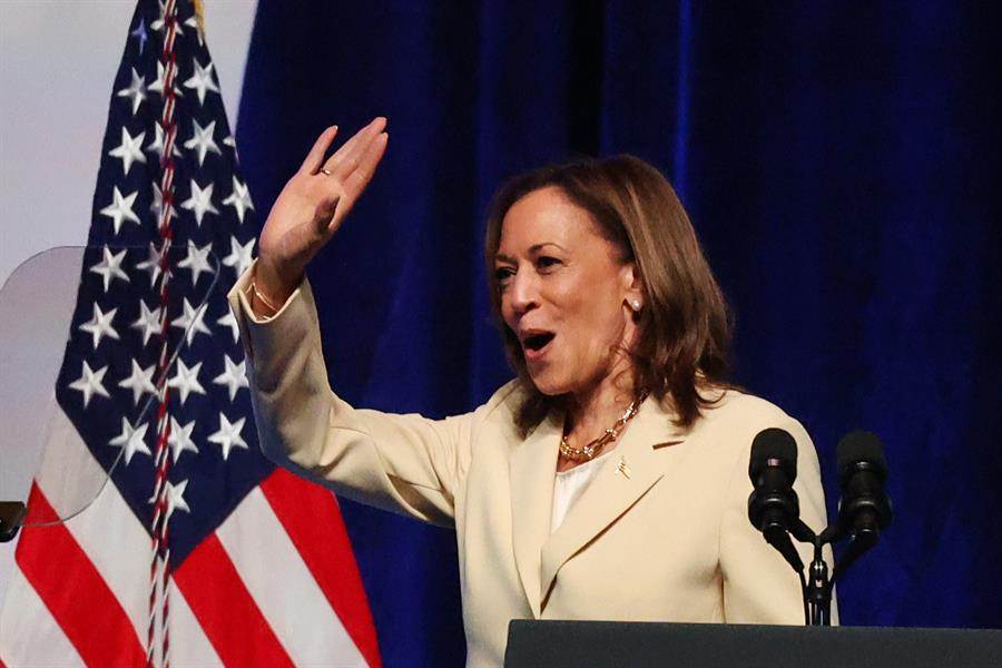 Kamala Harris elige el lema «Libertad» y música de Beyoncé para su primer video de campaña