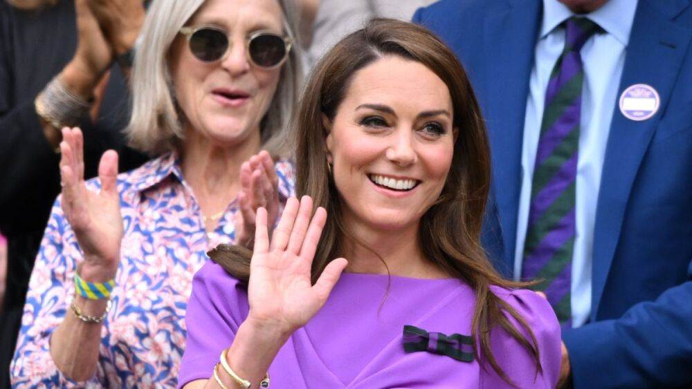 La princesa Kate Middleton reaparece sorpresivamente en la final de Wimbledon