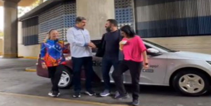 Video Viral: Dueño de Ridery ofreció servicio gratuito al presidente Maduro para ir al Teresa Carreño hoy 18Jul