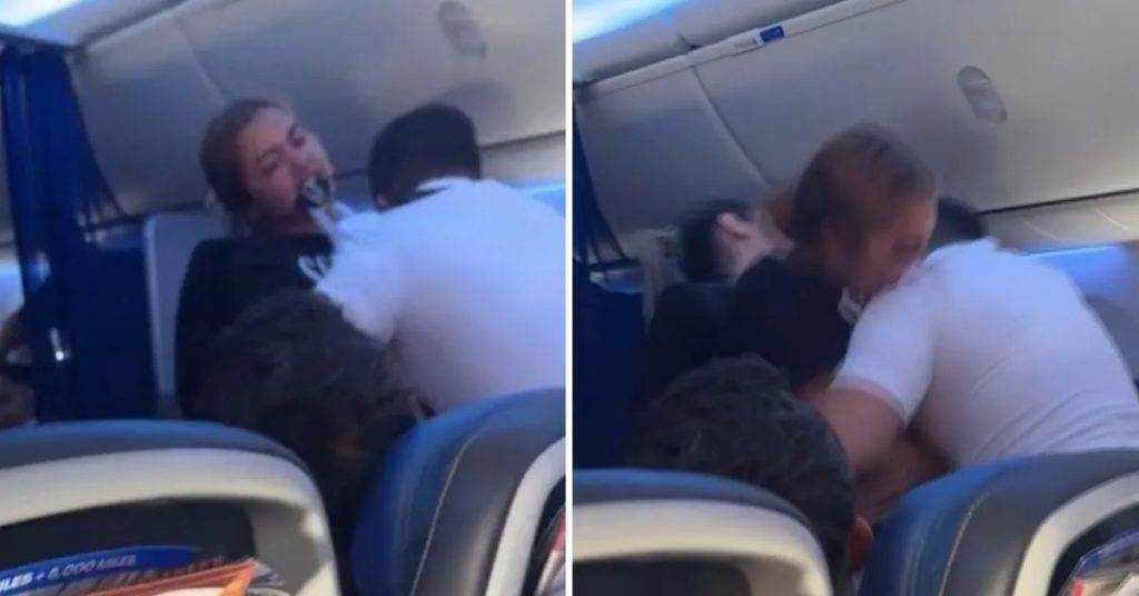 Mujer atacó a mordiscos a auxiliar de vuelo en Miami (VIDEO)