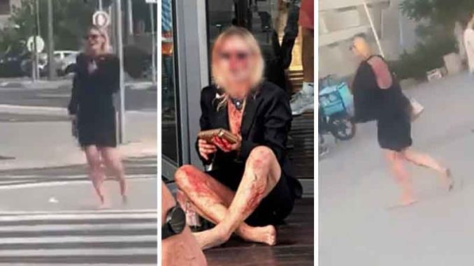 Asesinó con un hacha a su hijo de seis años, a su perro y luego se desnudó en medio de la calle (Video)