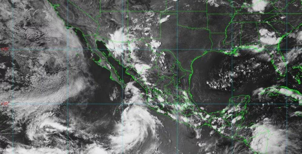 Prevén que la tormenta Carlotta deje lluvias y vientos «fuertes» en el Pacífico mexicano