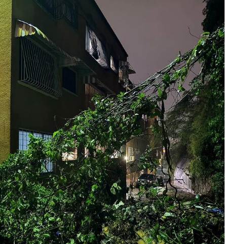 Autoridades atienden a los afectados por las lluvias en Caracas