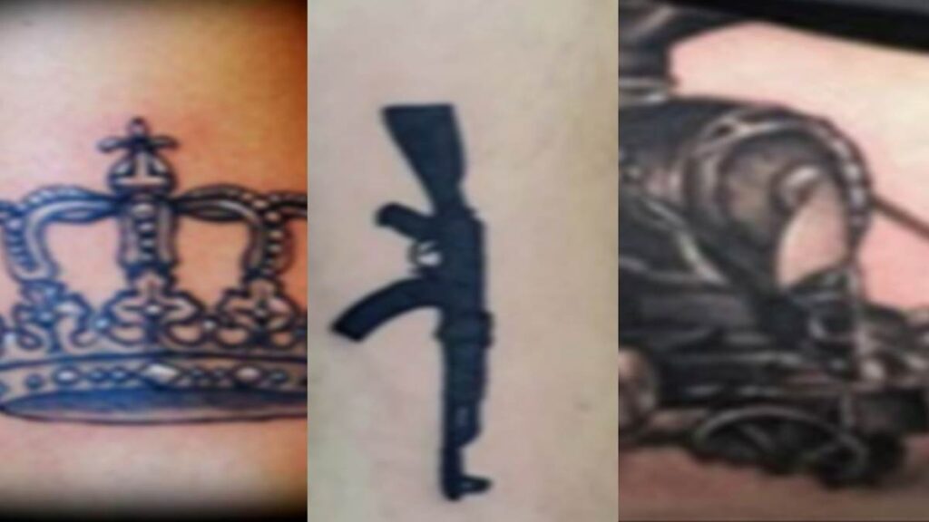 Revelan los tatuajes y símbolos que usan los miembros del Tren de Aragua en Texas