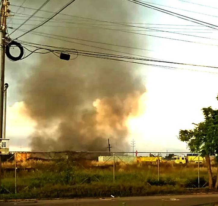 Extinguido en 99% el fuego del tanque de Pdvsa La Salina en Cabimas (DETALLES)