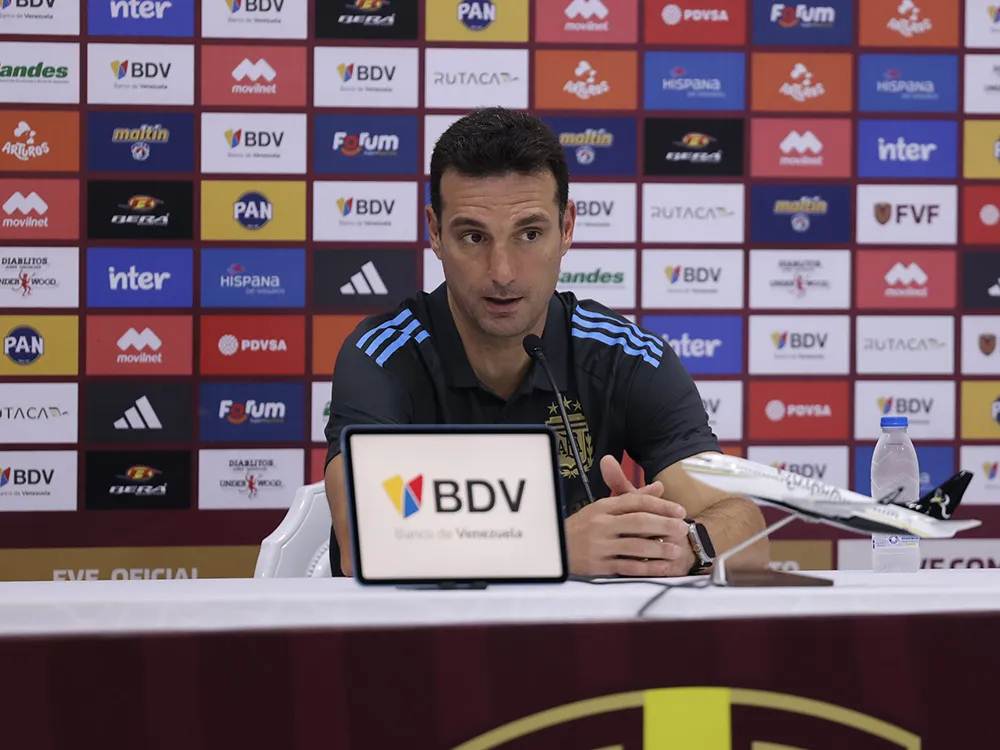 Lo que dijo Scaloni a la Vinotinto tras el empate en Maturín (VIDEO)